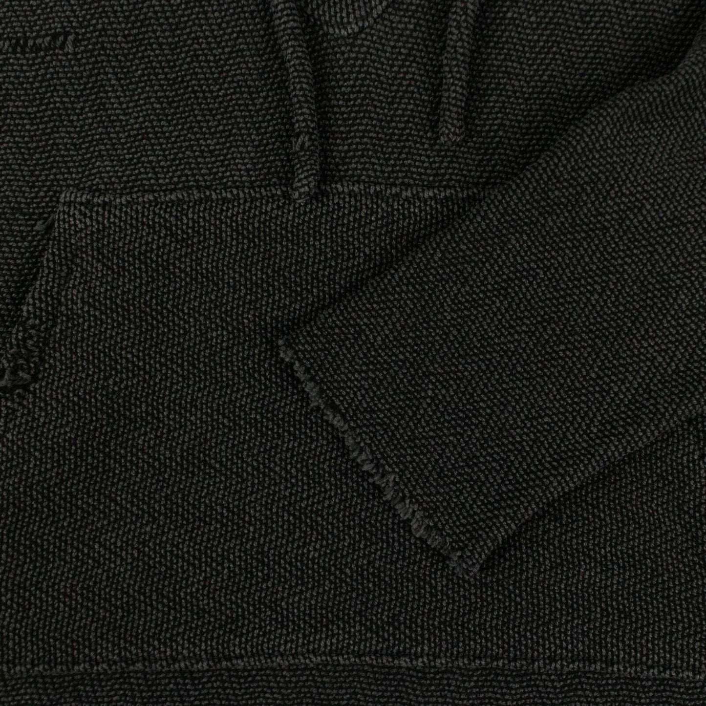 Baja Rose Patch Hoodie Sweatshirt - Black