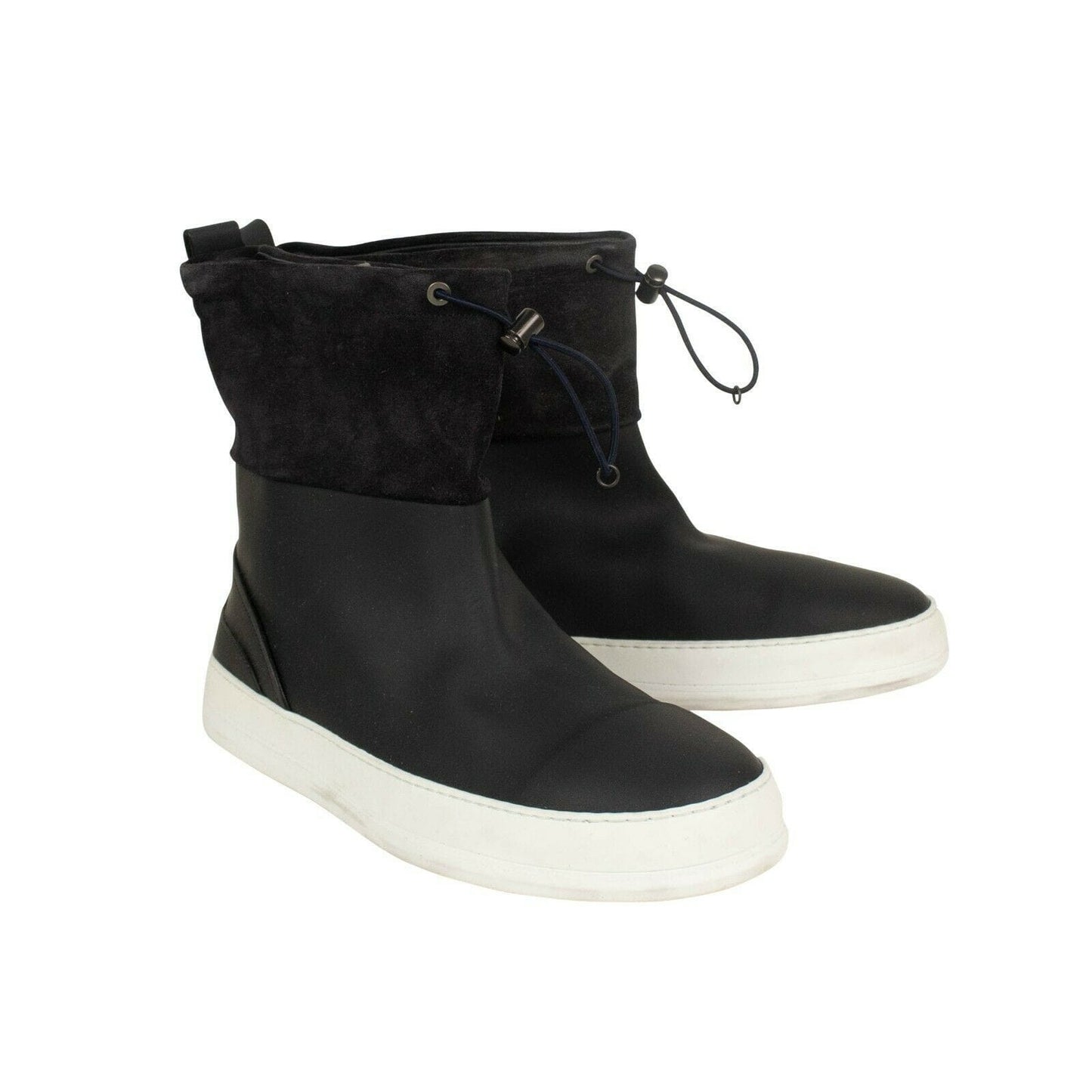 Z ZEGNA Rubber Rain Boots - Black