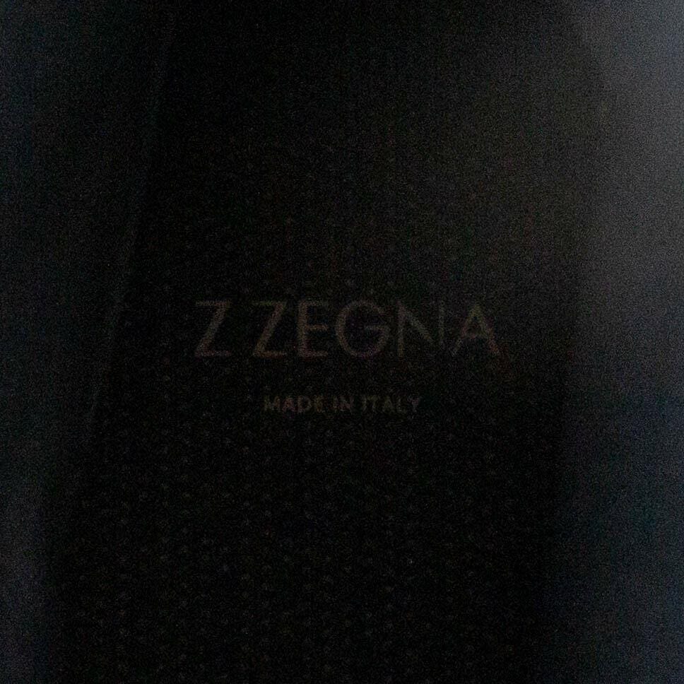 Z ZEGNA Rubber Rain Boots - Black