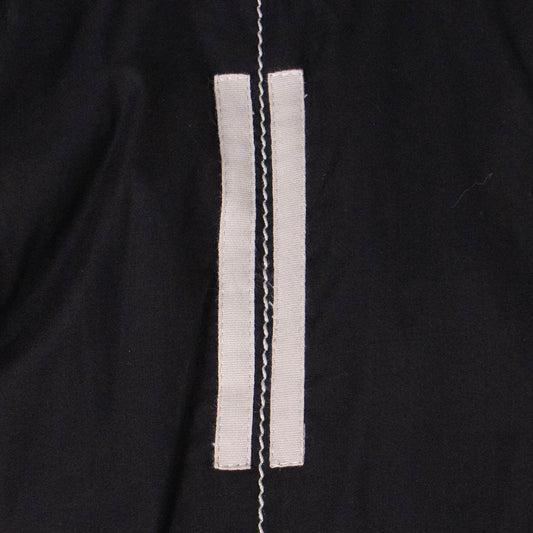 Woven Padded Windbreaker Jacket - Black