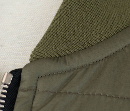 Bogota Cotton Bomber Jacket - Green