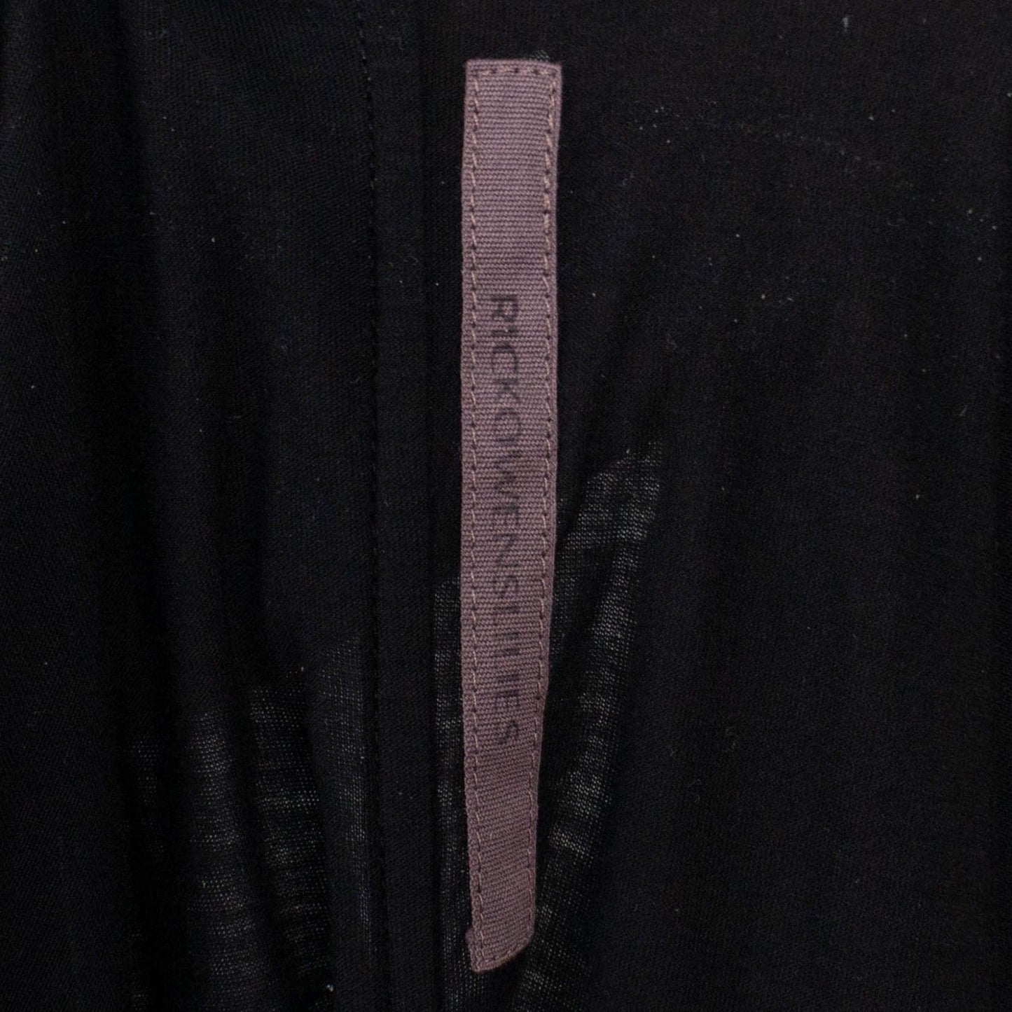 Tie Shoulder Tunic Dress - Black