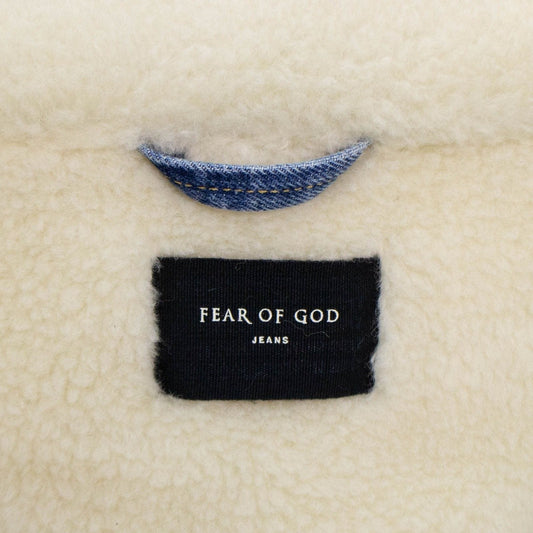 Blue Denim Selvedge Holy Water Alpaca Deck Coat