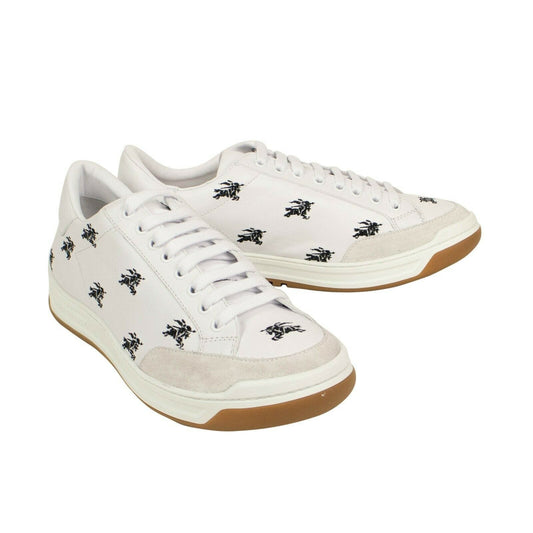 Timsbury Knight Embroidered Sneakers - White