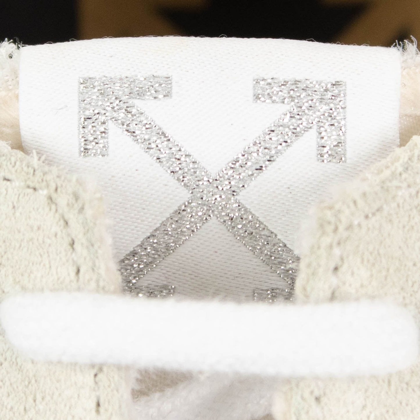 White Suede Running Sneakers