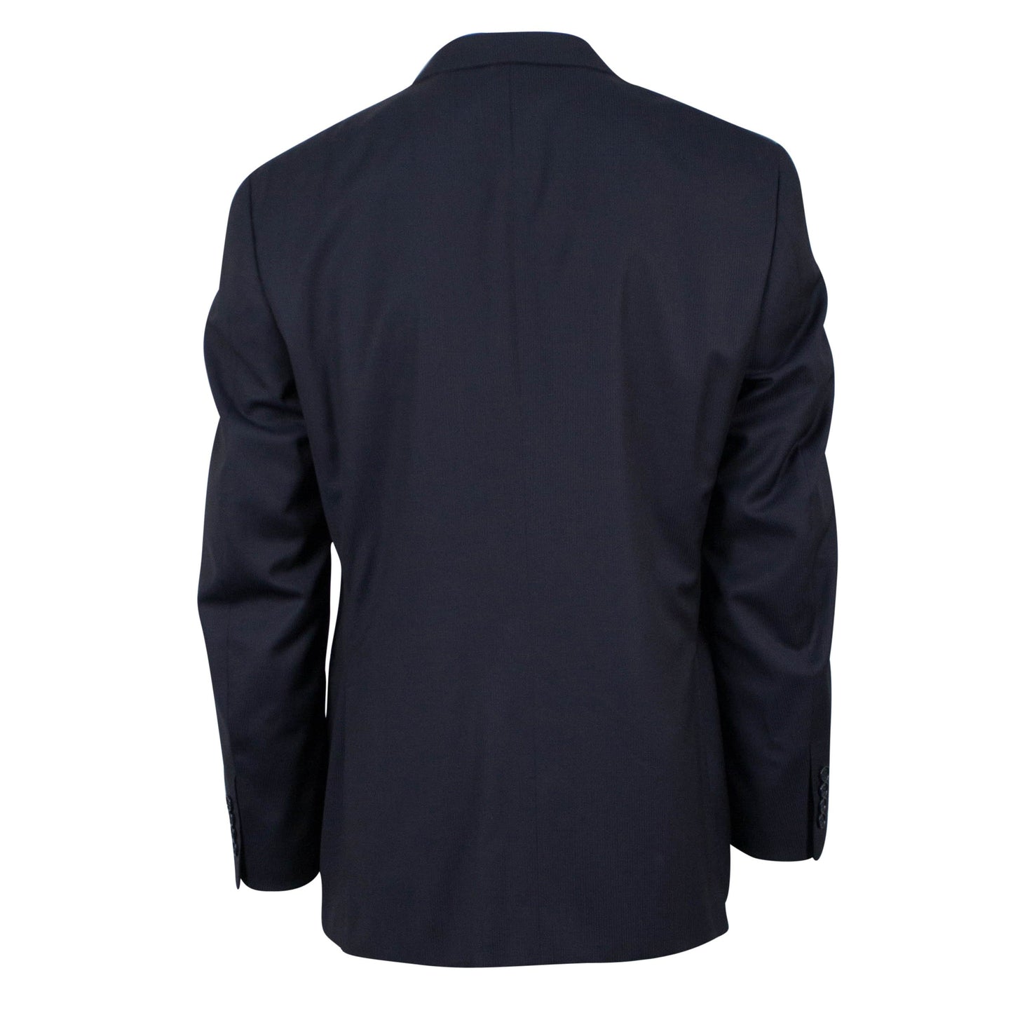 Wool 2 Button Classic Fit Classic Fit Suit - Black