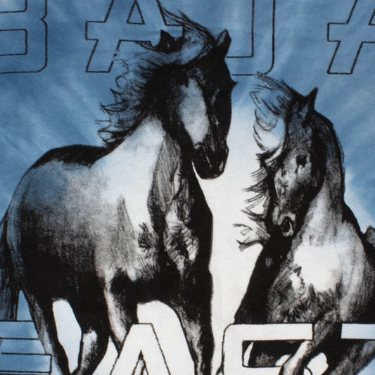 Tie Dye Two Horse Short Sleeve T-Shirt - Multi