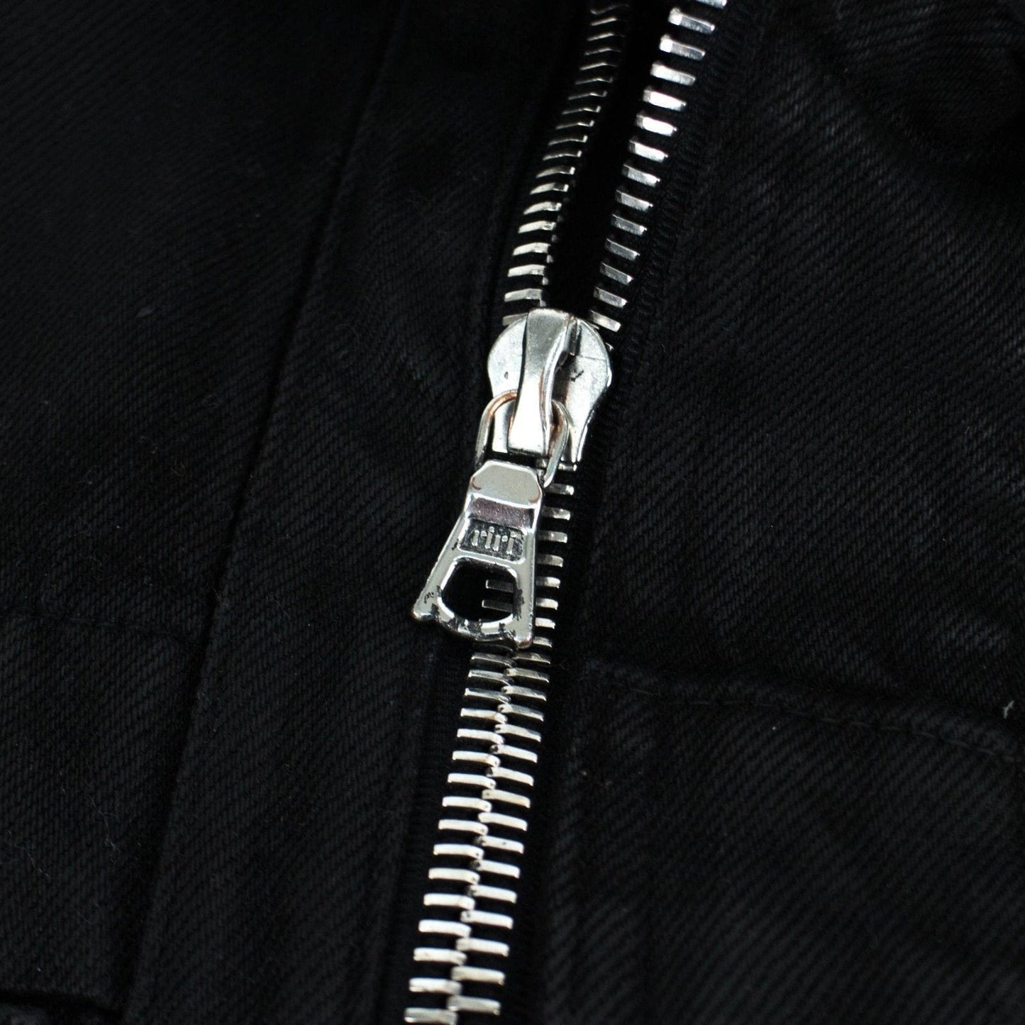 Black Denim/Leather Trucker Jacket