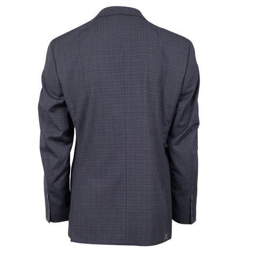 Water Resistant Wool 2 Button Slim Fit Suit - Gray