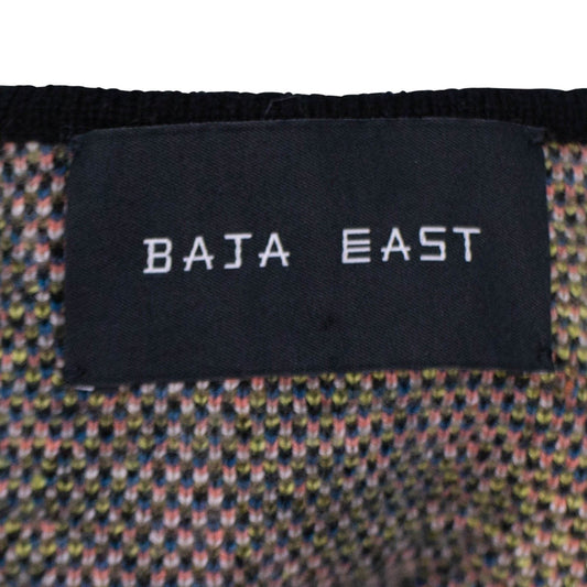 Tiger Cropped Crew Neck Sweater - Multi