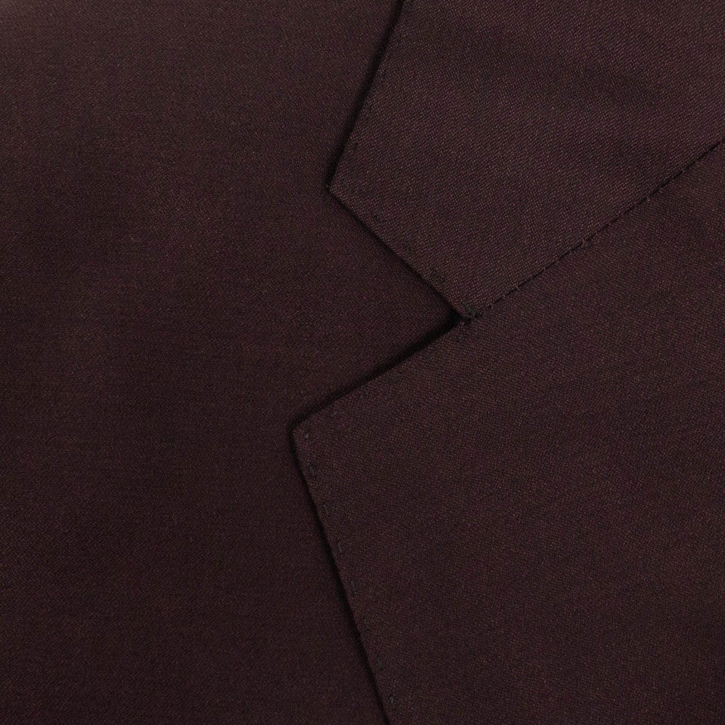 Wool Blend Two Button Suit - Maroon