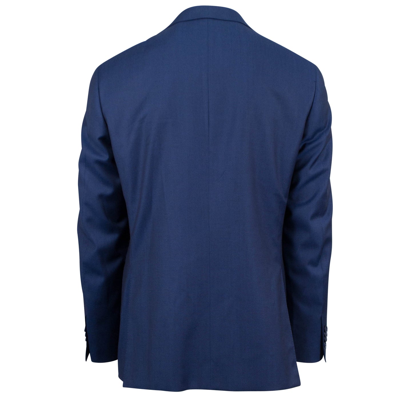 Wool 'Water Resistant' 2 Button Suit - Blue