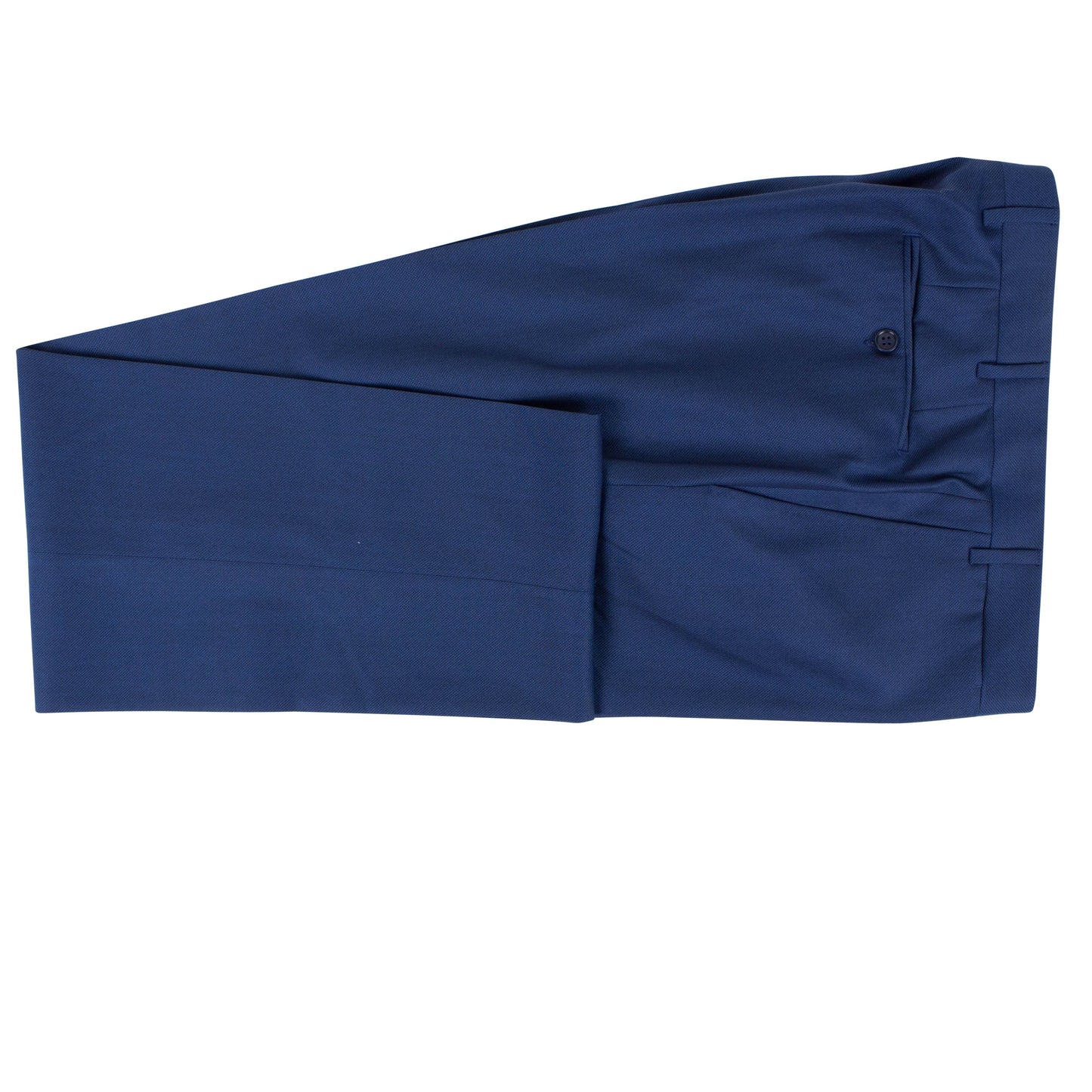 Wool 'Water Resistant' 2 Button Suit - Blue