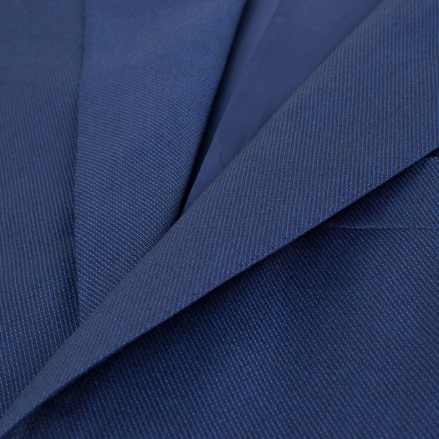 Wool 'Water Resistant' 2 Button Suit - Blue