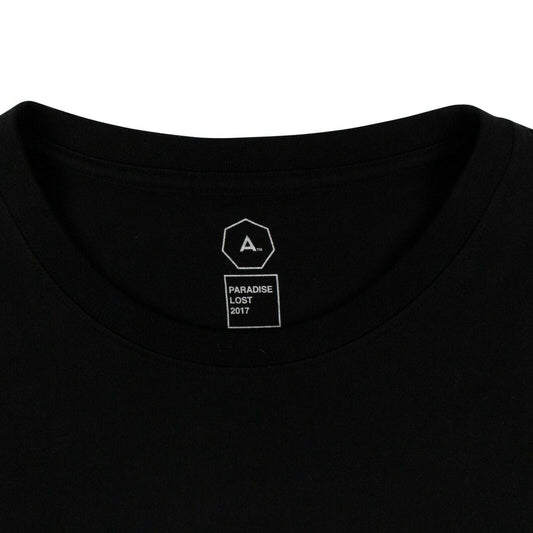 AWOL Printed Jersey T-Shirt - Black