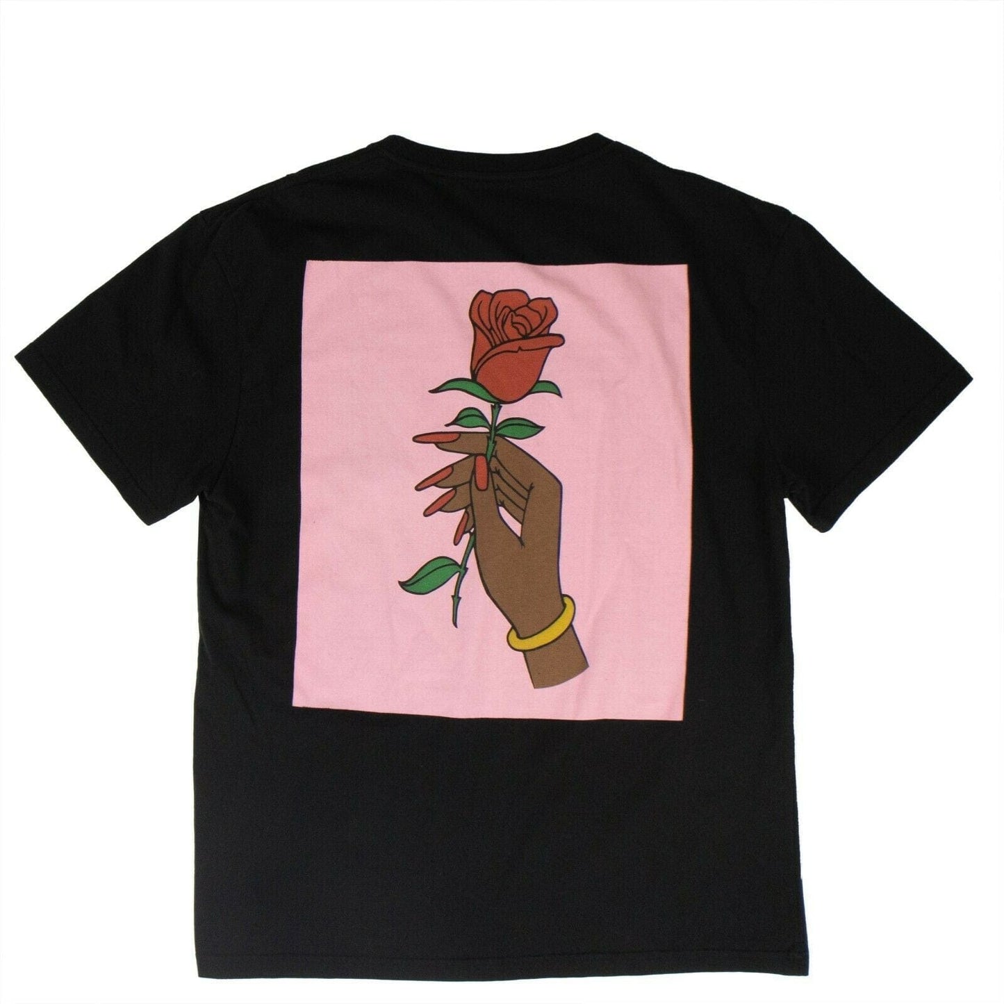 AWOL Printed Jersey T-Shirt - Black