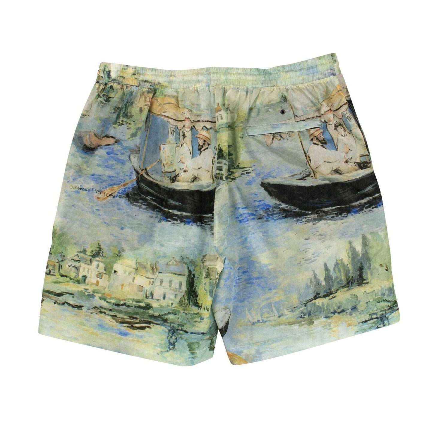 Lake Swim Mural Swim Trunks - Multi