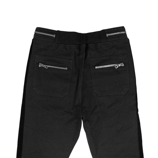 Biker Moto Sweatpants - Navy