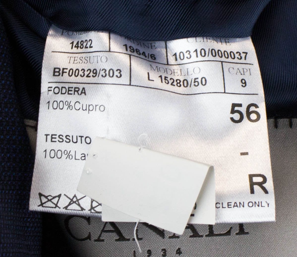 Water Resistant Wool 2 Button Slim Fit Suit - Blue