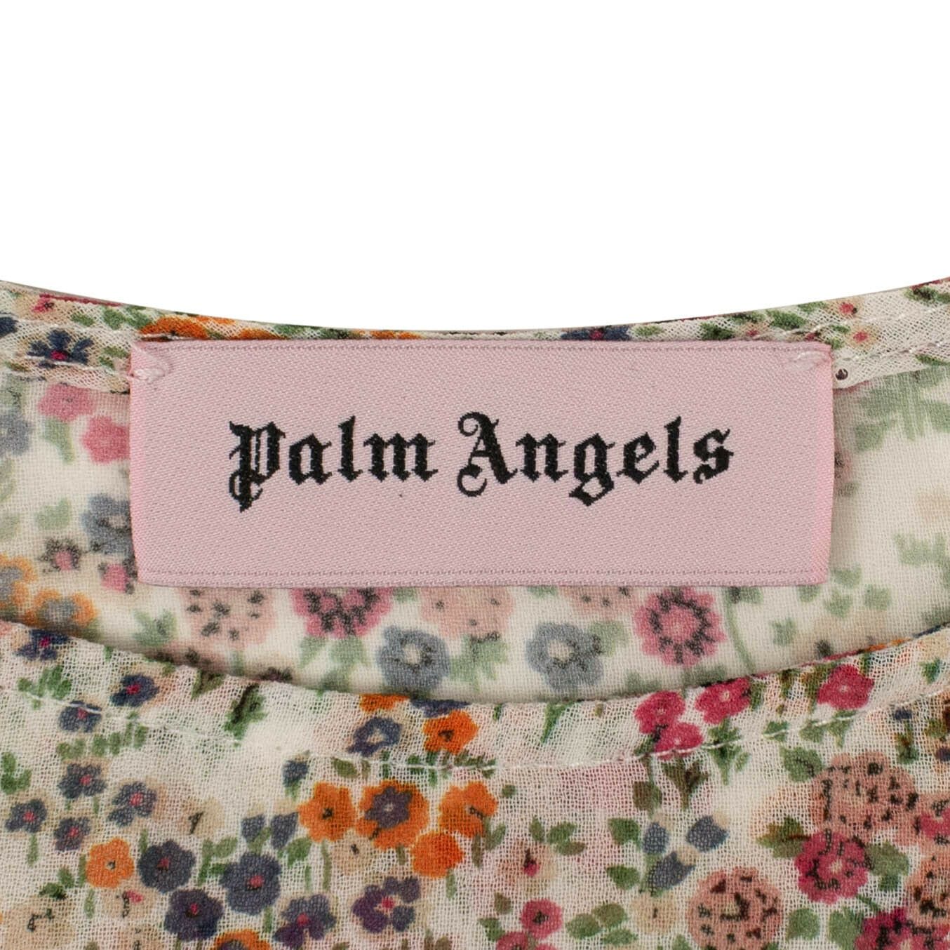 Flower Print Tunic Dress - White