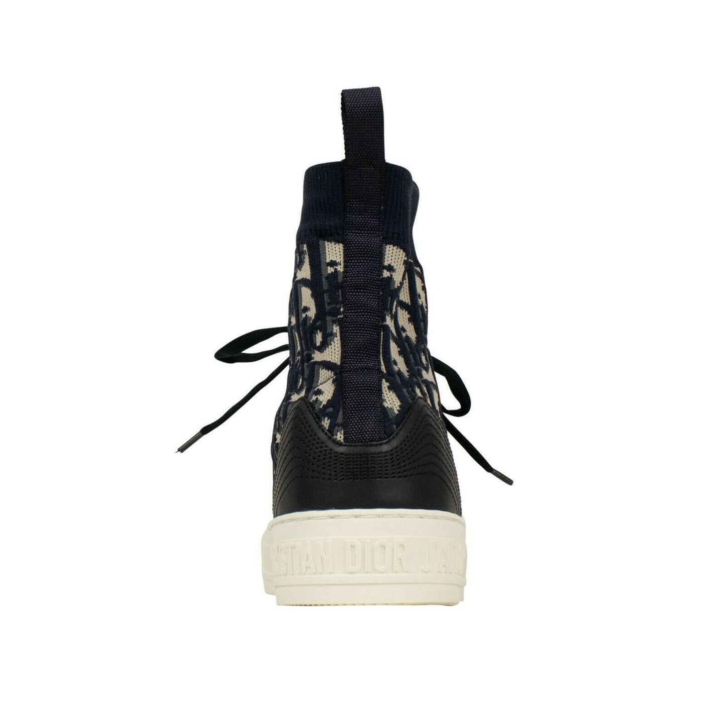 Walk'N'Dior Technical Knit Oblique High-Top Sneaker - Navy