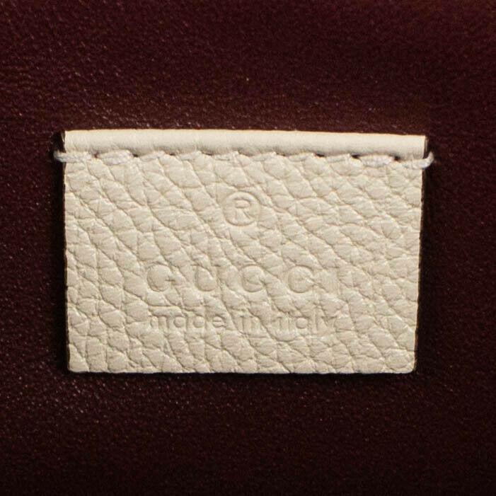 Zumi Grainy Leather Medium Top Handle Handbag - White