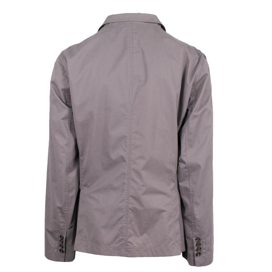 BRUNELLO CUCINELLI Brown Cotton Peacoat Jacket