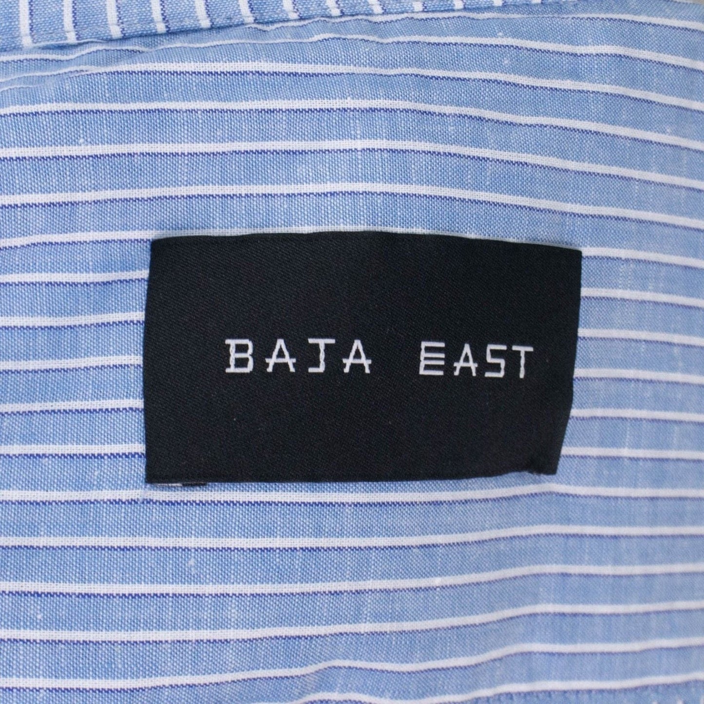Malibu Mid Length Striped Shirt - Blue