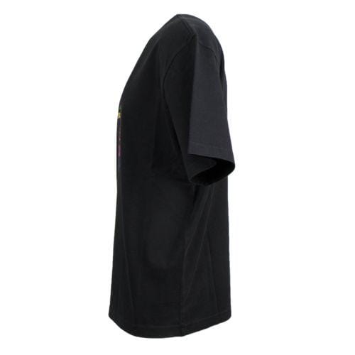 Black Cotton Short Sleeve Crewneck T-Shirt