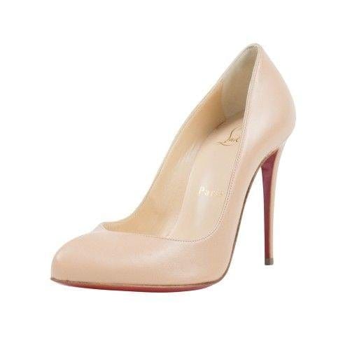 Breche 100mm Leather Pumps - Nude