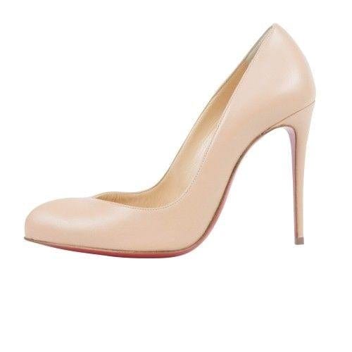 Breche 100mm Leather Pumps - Nude