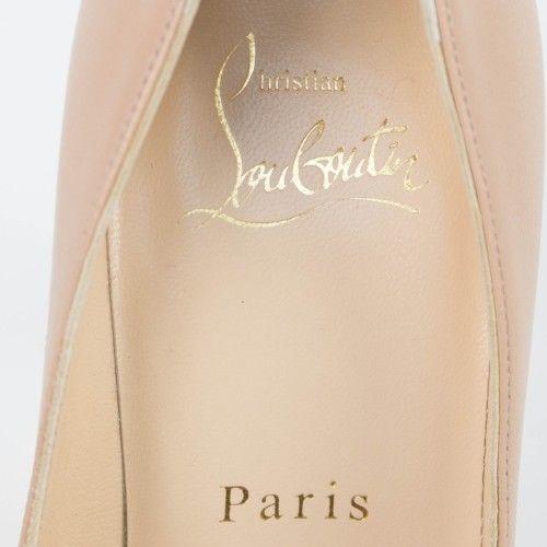 Breche 100mm Leather Pumps - Nude