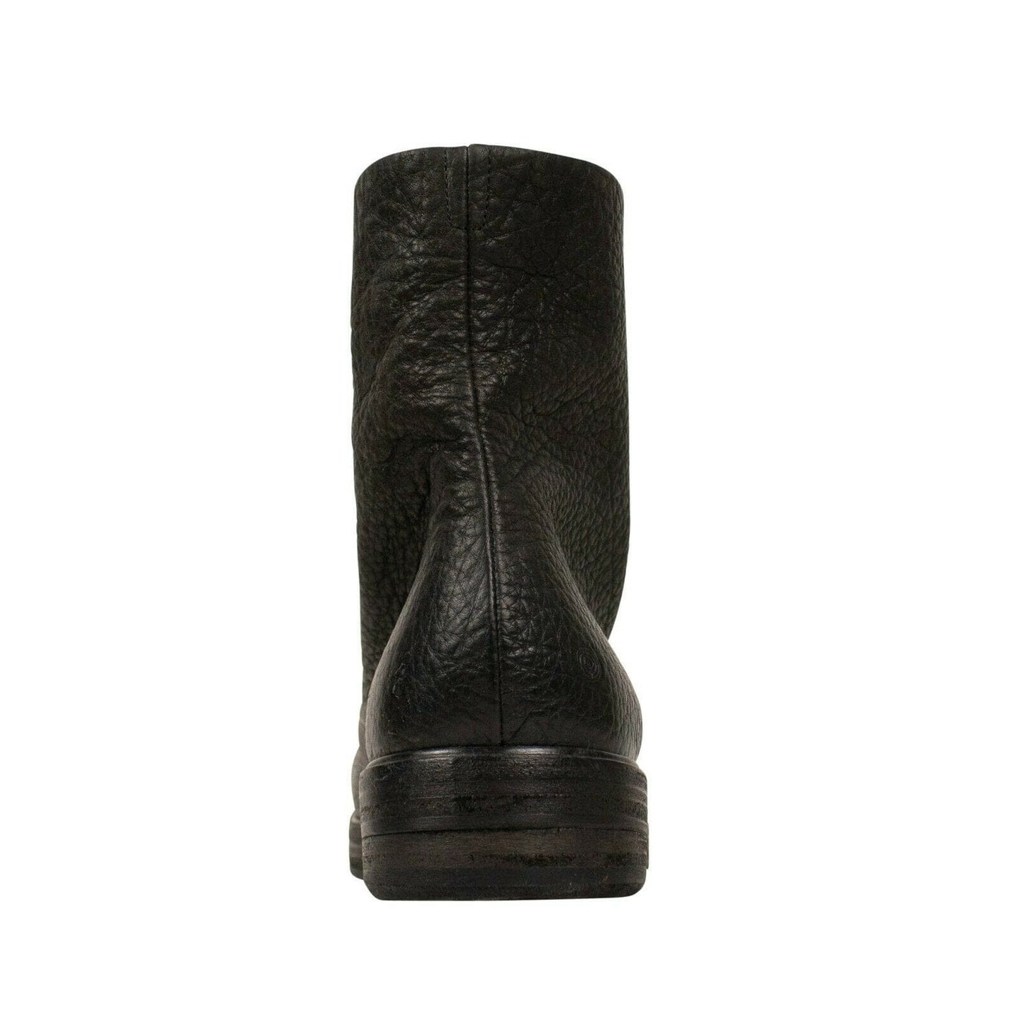 Zucca Zeppa Leather Boots - Black