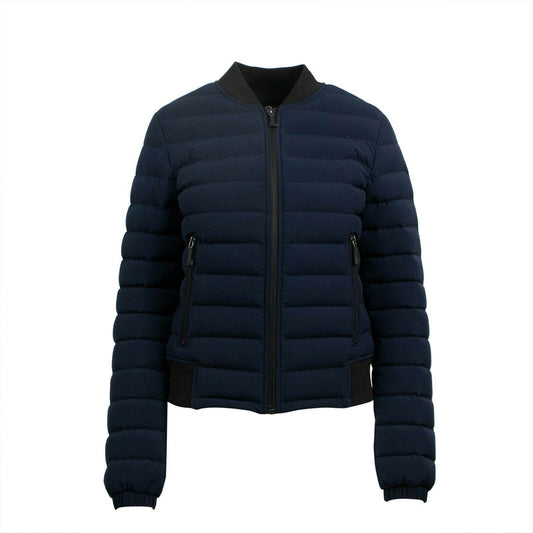 Women's 'Rosedale' Down Bomber Jacket - Navy Blue