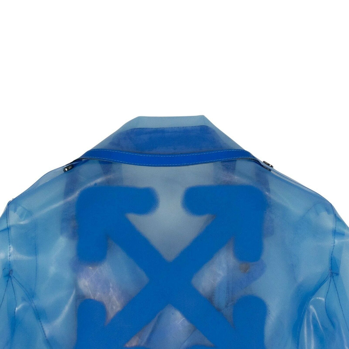 Transparent Biker Jacket - Blue