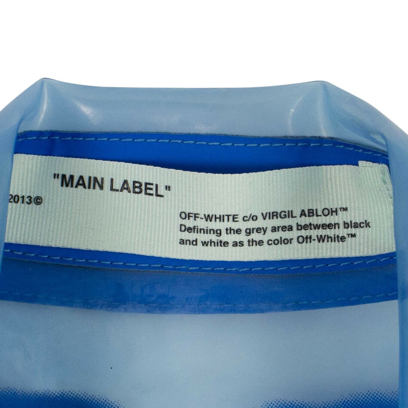 Transparent Biker Jacket - Blue