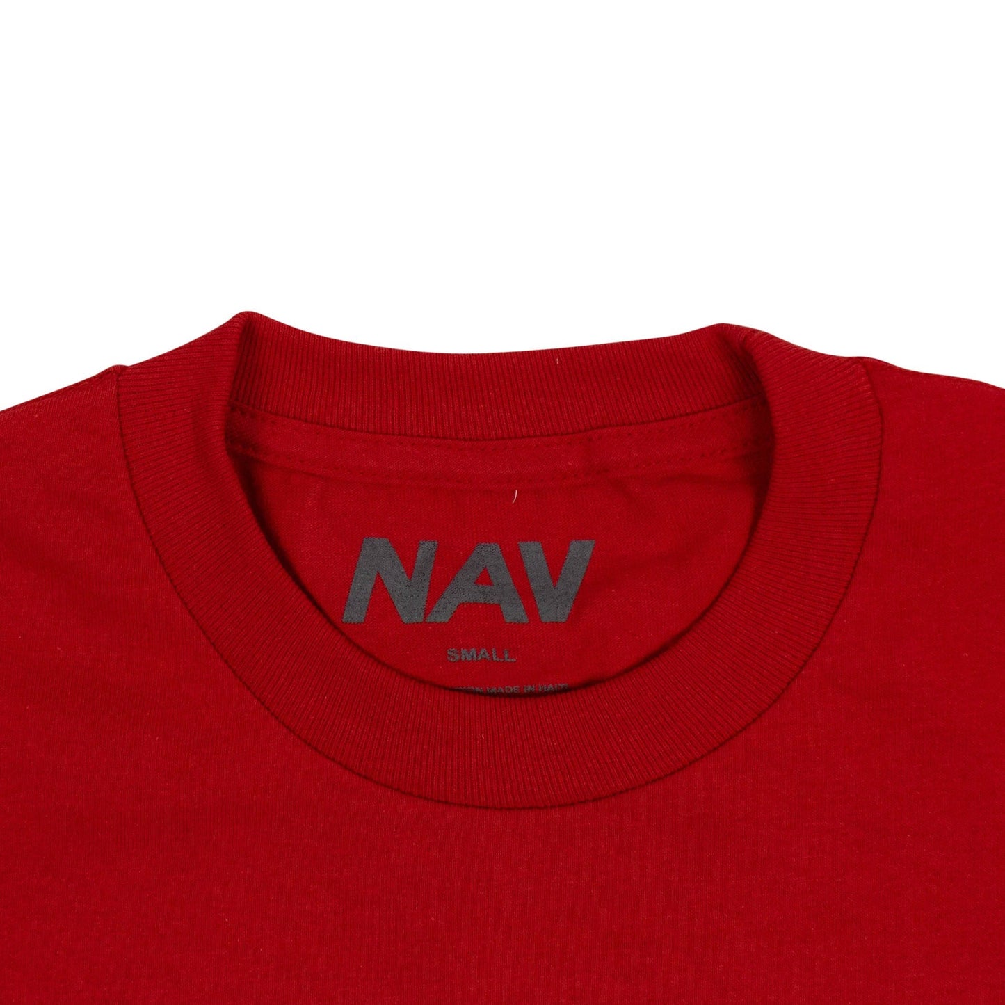 VLONE x NAV Cotton 'Bad Habits Drip' Short Sleeve T-Shirt - Red