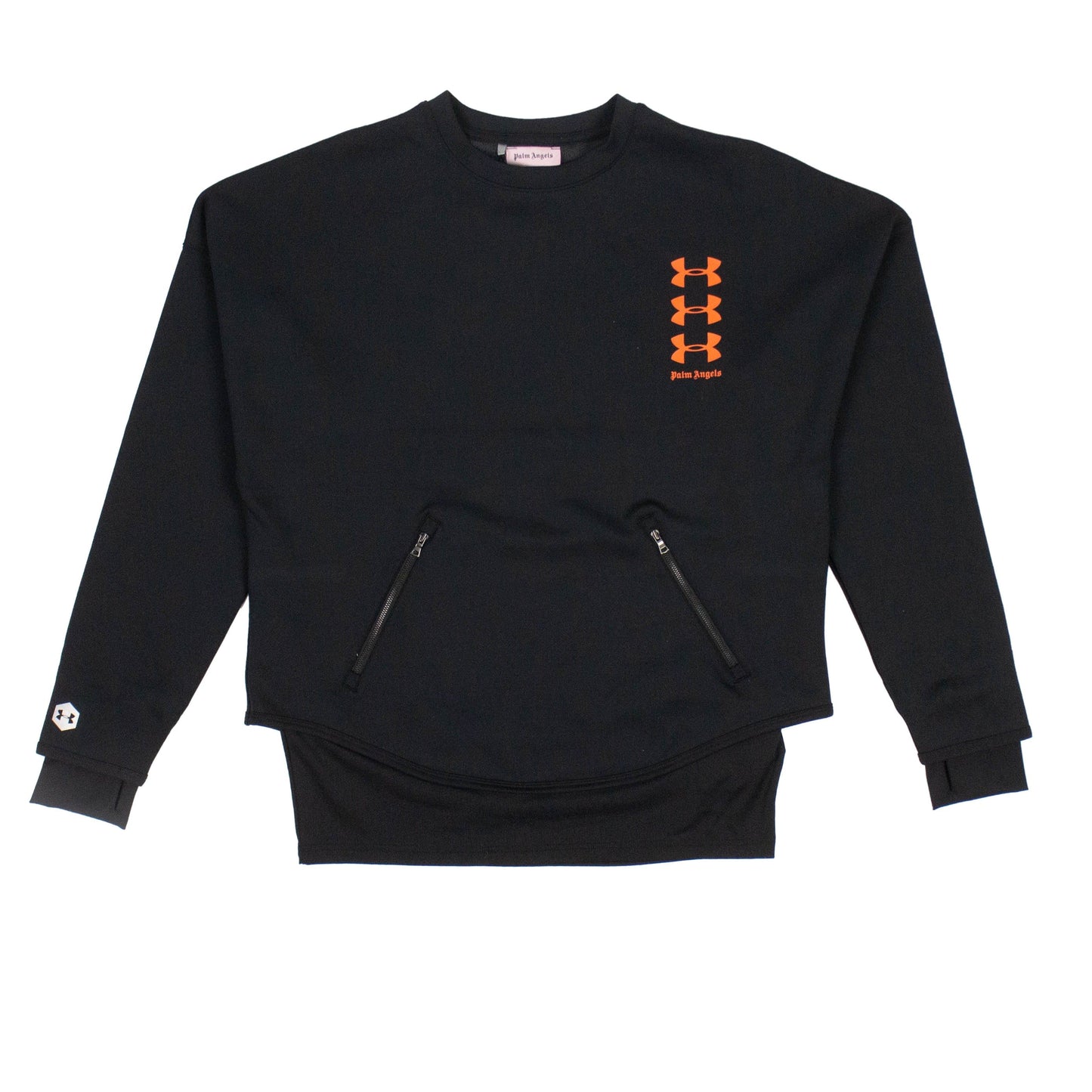 PALM ANGELS x UNDER ARMOUR Logo Sweatshirt - Black