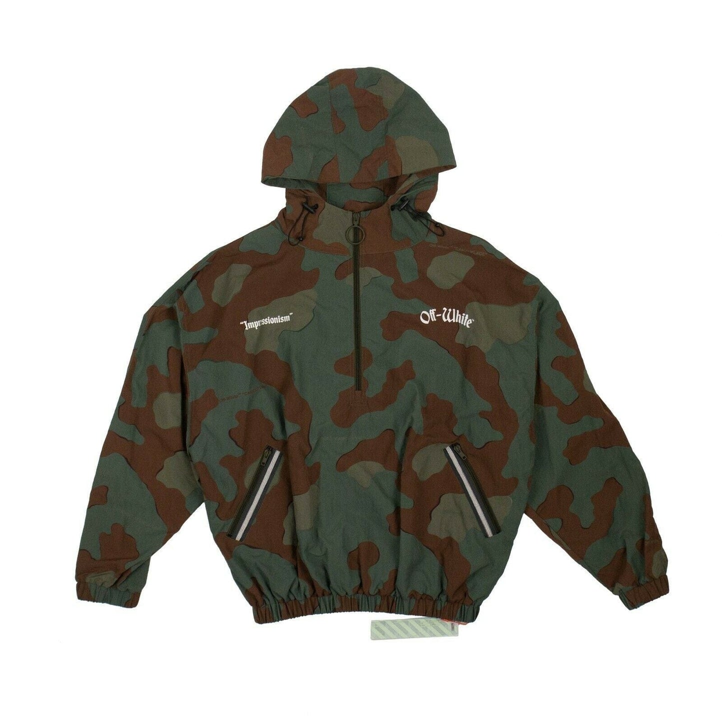 Camouflage Windbreaker Jacket - Green