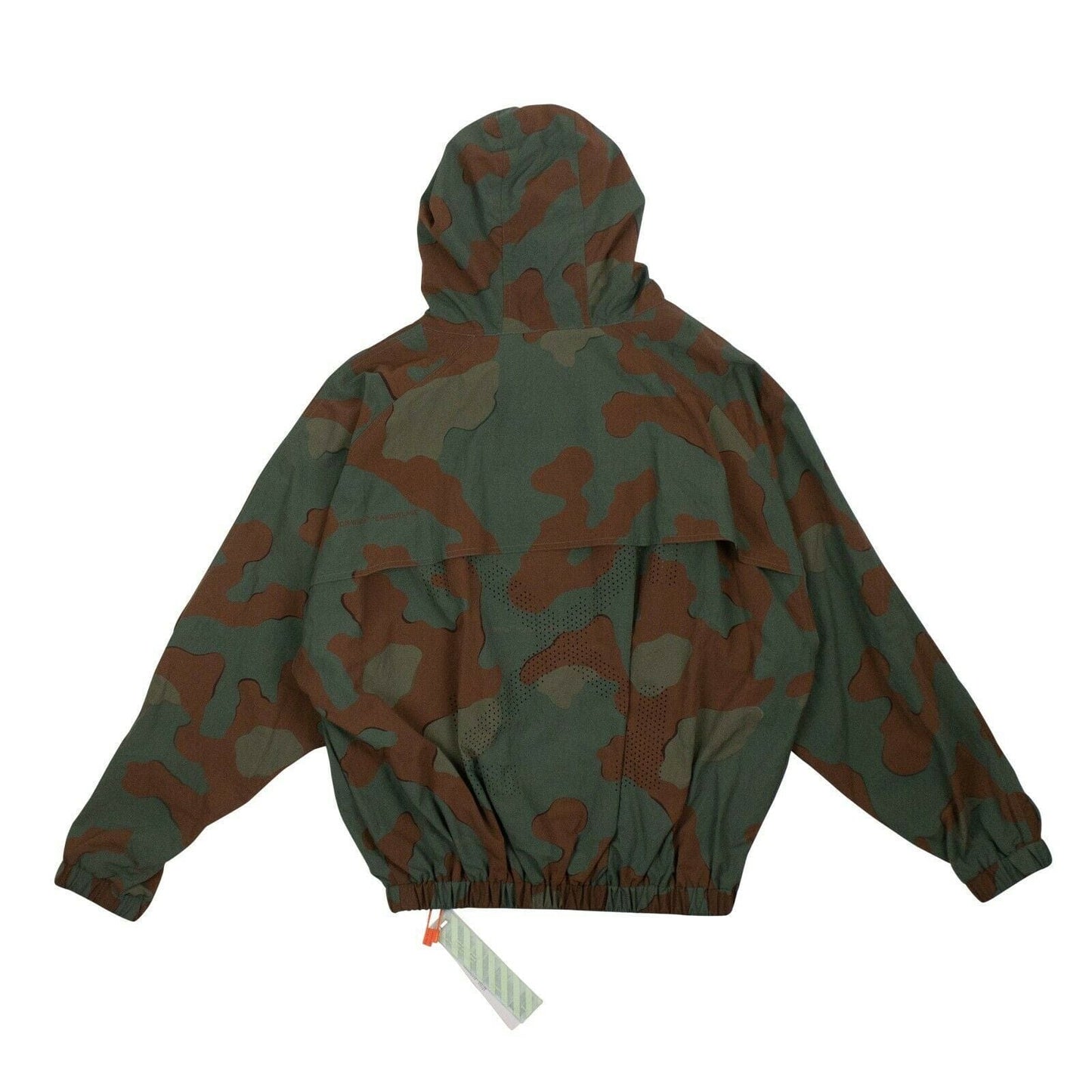 Camouflage Windbreaker Jacket - Green