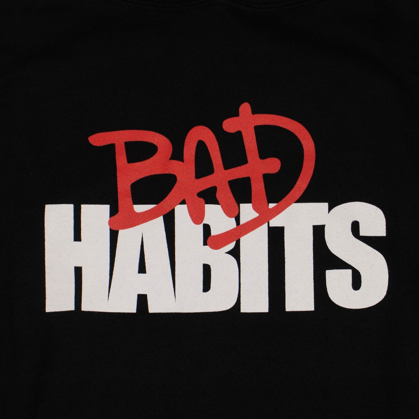 VLONE x NAV Cotton 'Bad Habits Drip' Pullover Sweatshirt - Black