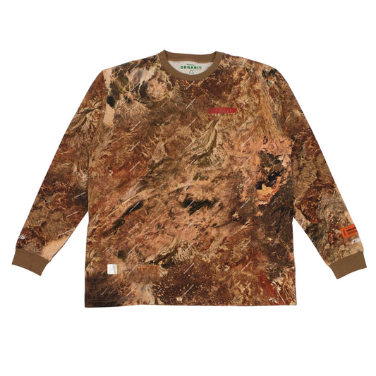 Camouflage Long Sleeves T-Shirt - Multicolored