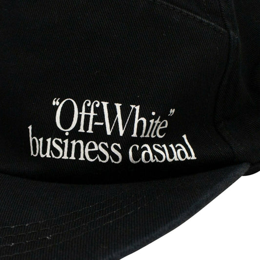Business Casual Baseball Cap - Black