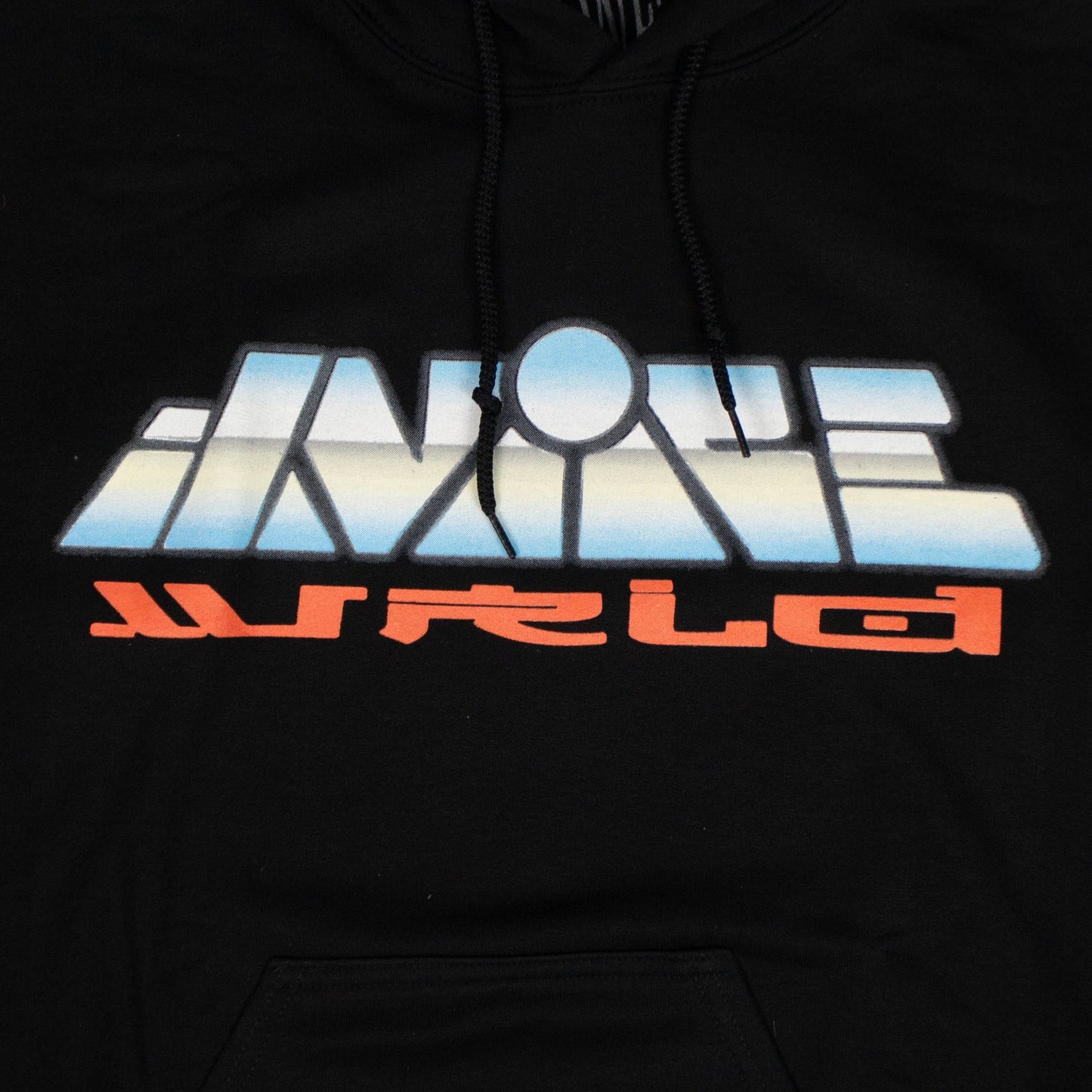 VLONE x JUICE WORLD Cotton 'World 999' Pullover Sweatshirt - Black