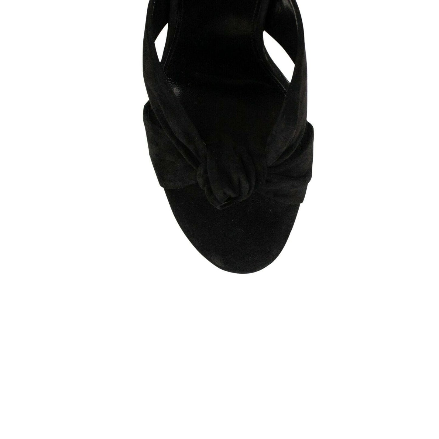 YSL Suede 'Loulou' Mule Sandal - Black