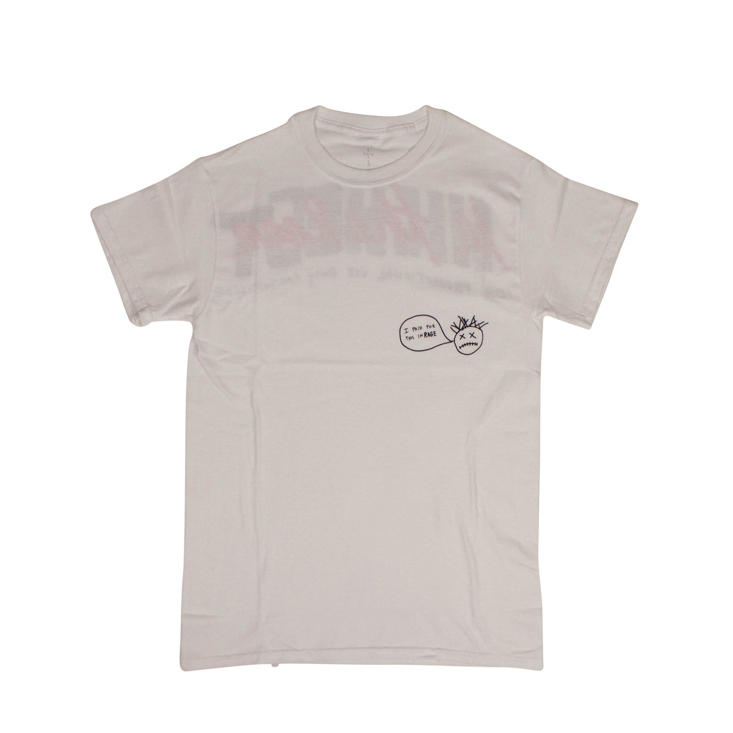 TRAVIS SCOTT x CACTUS JACK 'I Paid For This Rage' T-Shirt - White
