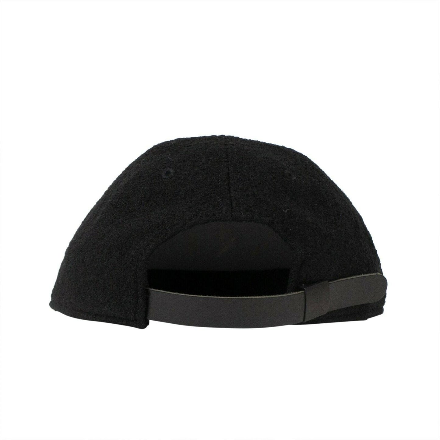 Wool Boucle 'Canyon Slash' Baseball Cap - Black