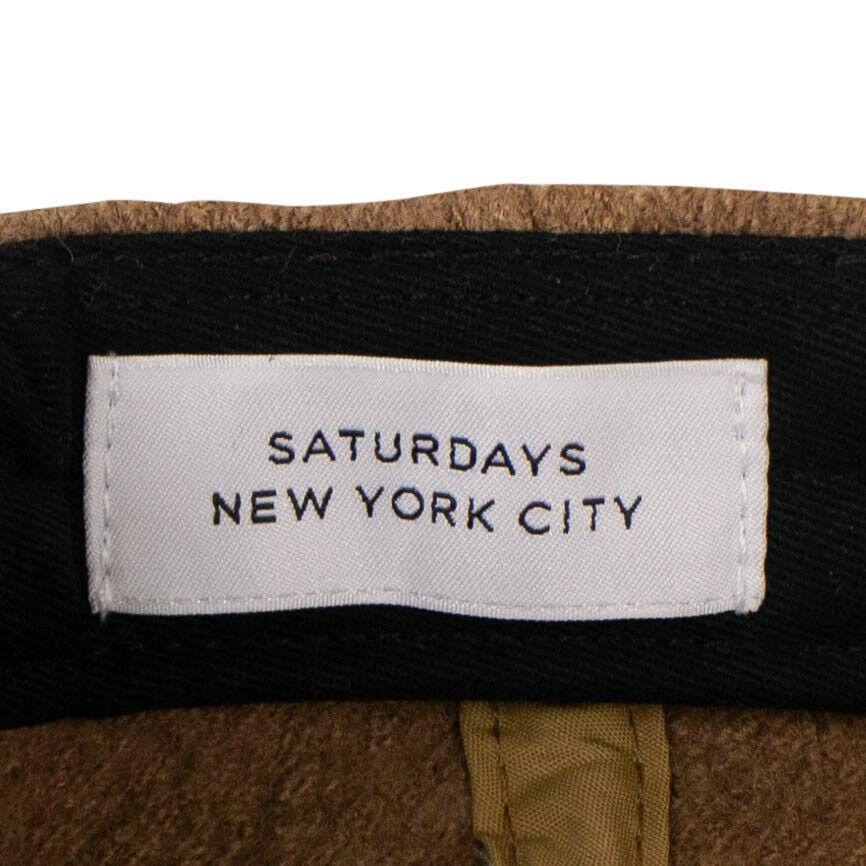 Wool Boucle 'Canyon Slash' Baseball Cap - Burnt Khaki