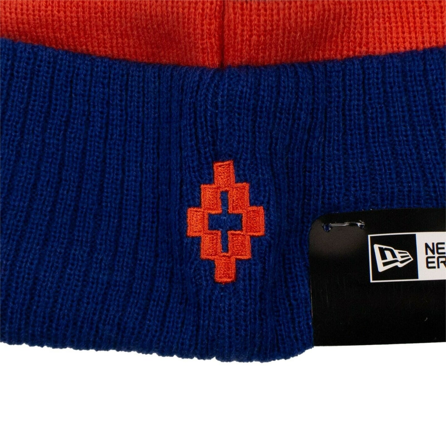 MARCELO BURLON x MLB New York Mets Beanie - Blue And Orange