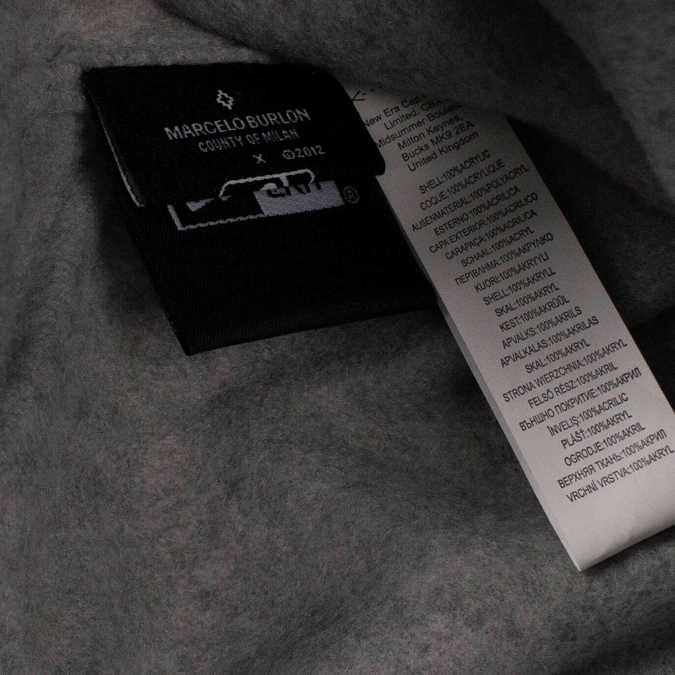 MARCELO BURLON x MLB New York Mets Beanie - Blue And Orange